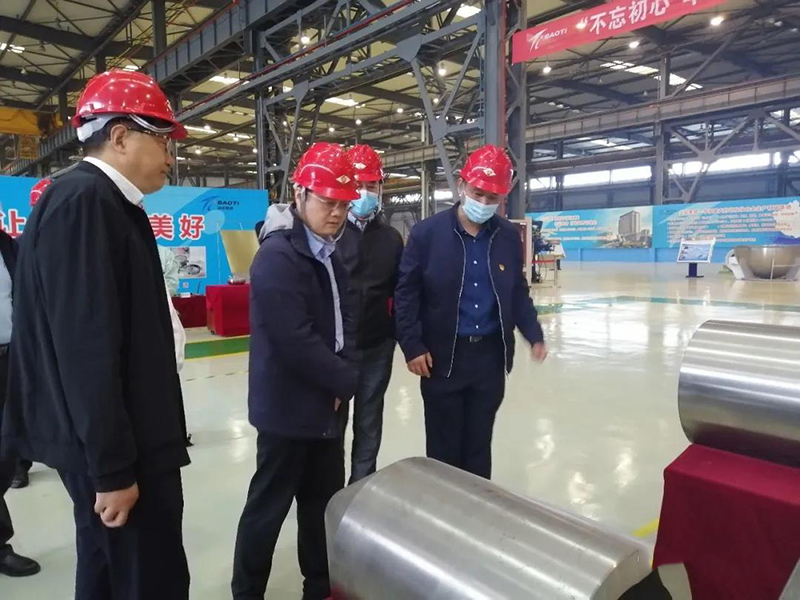 省工信廳副廳長(zhǎng)劉波來公司調(diào)研