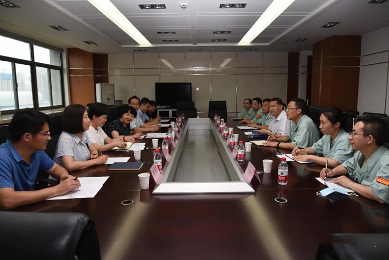 陜西省總工會(huì)黨組成員、經(jīng)審委主任劉偉一行來公司調(diào)研指導(dǎo)工作